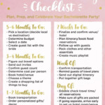 Bachelorette Planning Checklist Bachelorette Party Planning