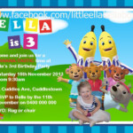 Bananas In Pyjamas Personalised Invite 15 BD01 Digital File Email Me