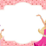 Barbie Invitation Template