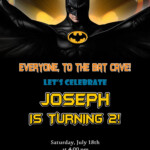 Batman Birthday Party Invitations Birthday Girl