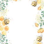 Bee Themed Birthday Party Bee Pictures Flower Graphic Design