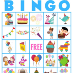 Birthday Bingo For Kids Birthday Bingo Party Classroom Etsy Bingo