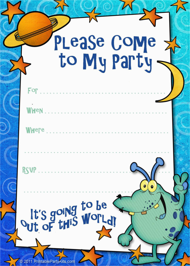 Birthday Party Invitation Templates Free BirthdayBuzz