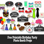 Birthday Party Props 1st Birthday Photo Booth Props In Blue And Gold