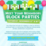 Block Party Flyer Template Unique Neighborhood Block Party Flyer Poster