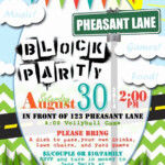 Block Party Invitation Templates Inspirational 25 Best Ideas About