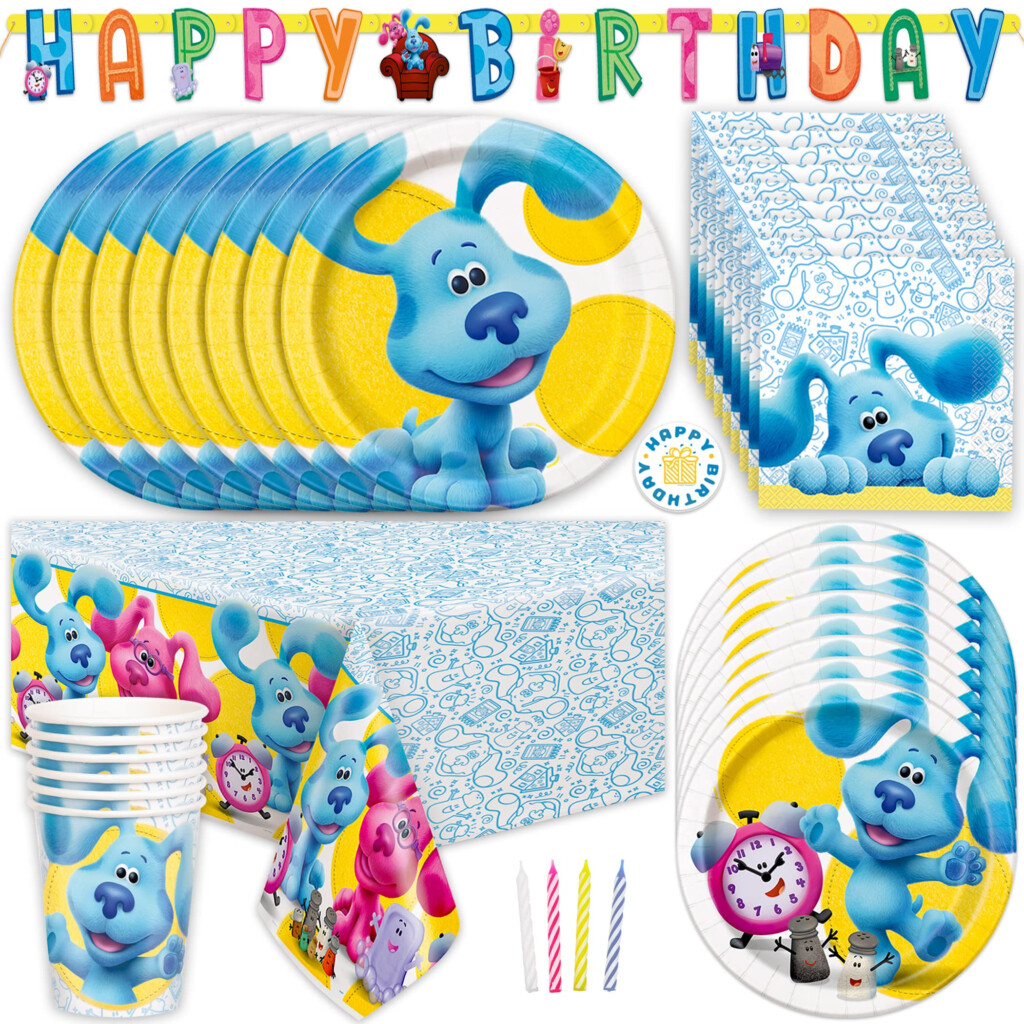 Blues Clues Party Supplies Pack Blues Clues Party Decorations And 