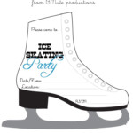 Bnute Productions Free Printable Ice Skating Party Invitation Skate