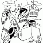 Boston Tea Party History Coloring Page This American History Timeline