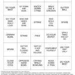 Bowling Bingo Cards To Download Print And Customize