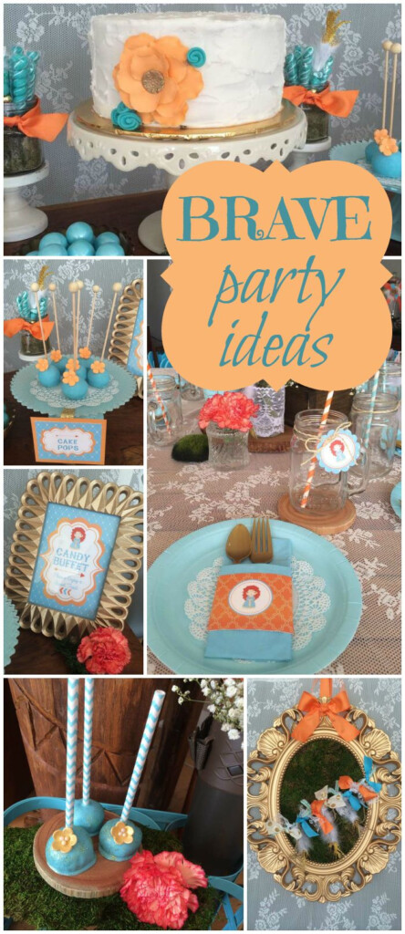 Brave Birthday Rustic Brave Inspired Party Catch My Party Brave 