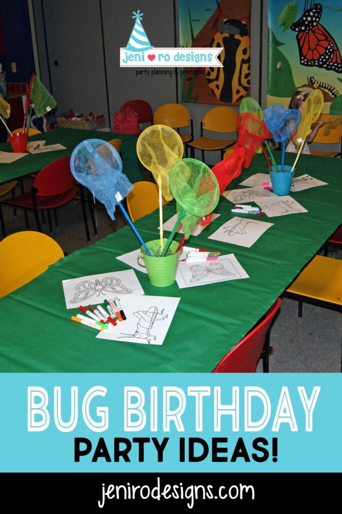 Bug Birthday Party Ideas And Party Printables From Artofit