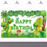 Buy Ushinemi Dinosaur Birthday Backdrop For Kids Boys Happy Birthday