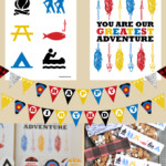 Camping Birthday Party Printables Balancing Home