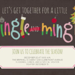 Celebrate The Season By Throwing A Fun Jingle And Mingle Christmas