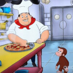 Chef Psghetti With Curious George I Am Going To Print This Out And