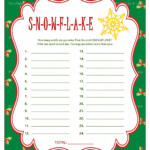 Christmas Game Printable Christmas Party Game Holiday Party Etsy