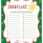 Christmas Game Printable Christmas Party Game Holiday Party Etsy