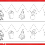 Christmas Pictures Party Hat Template Activity Twinkl