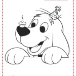 Clifford Printable Birthday Coloring Page From Scholastic Hulk Coloring