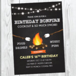 Culturavagabonda Bonfire Party Invitations Free Printable