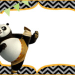 Cute Kung Fu Panda Free Printable Template Kung Fu Panda Party Kung