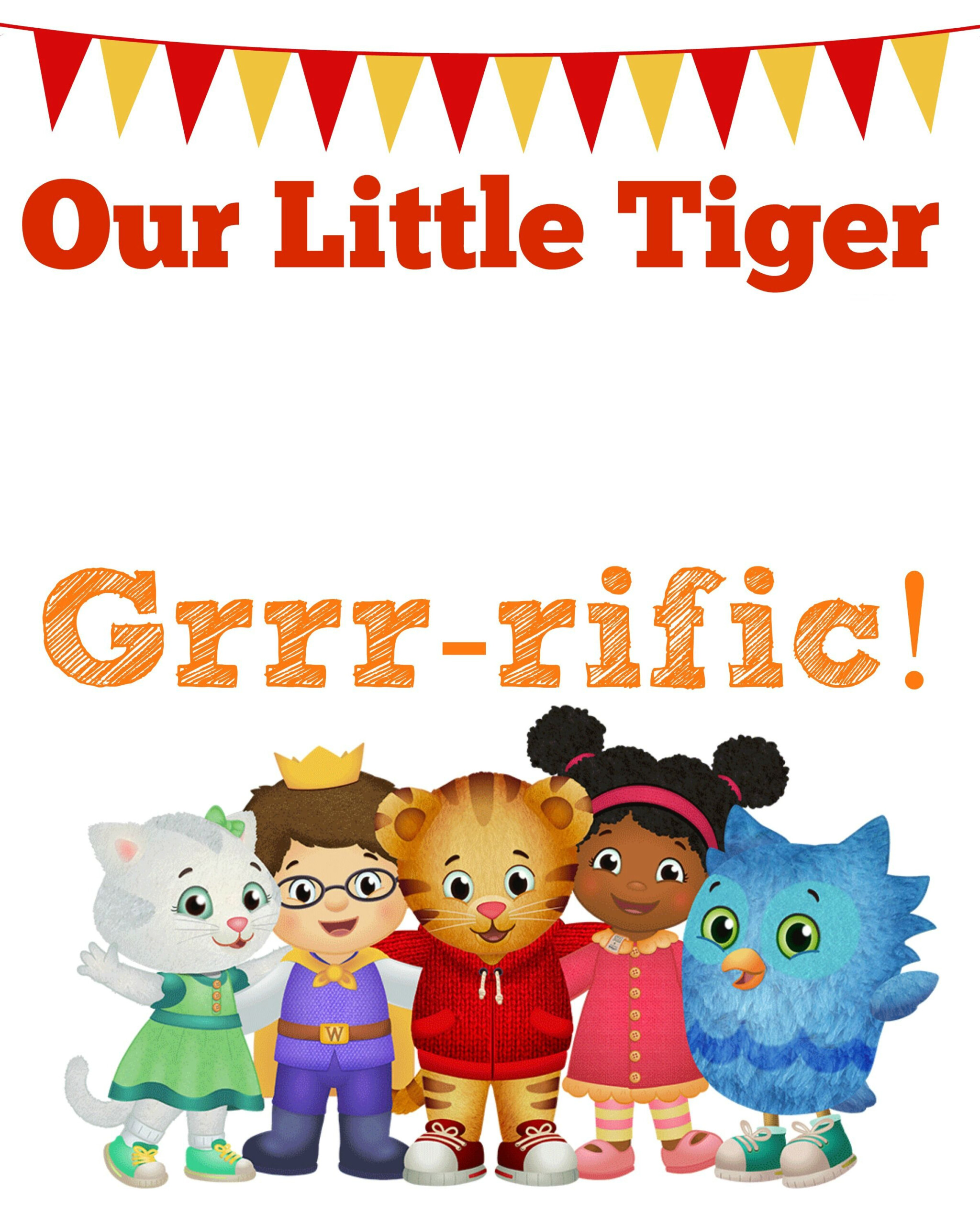 Daniel Tiger Birthday Party 2 Free Printables Deonna Wade Daniel 