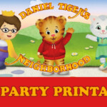 Daniel Tiger Birthday Party Printables FREE Downloads