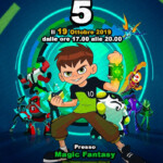 Digital Birthday Party Invitation BEN TEN Printable Etsy Ben 10