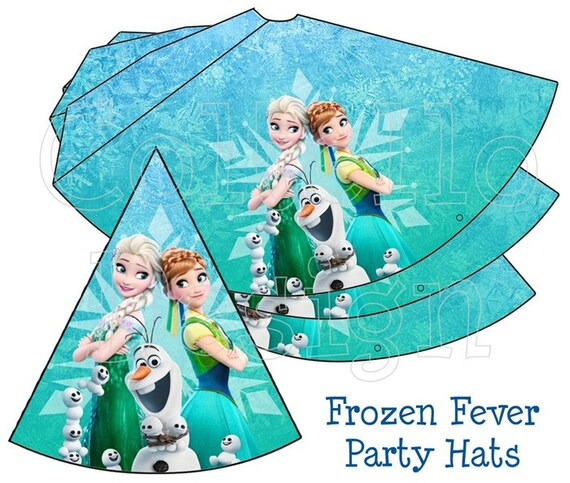 Disney Frozen Fever Party Hat Frozen Party Hat Frozen