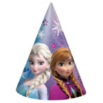 Disney s Frozen Party Favors Cone Hats 8 Per Package Birthday Supplies