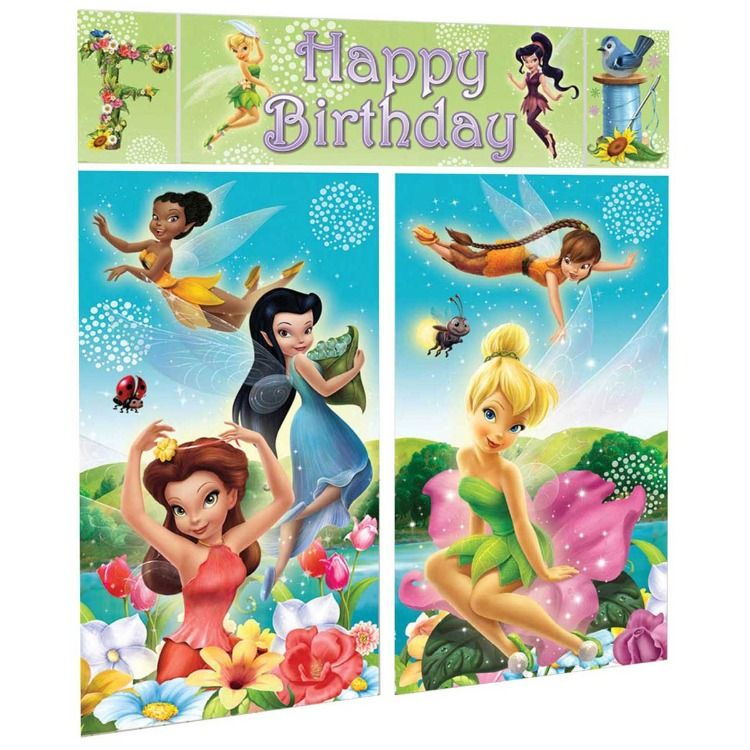 Disney Tinkerbell Birthday Party Supplies Girls Birthday Party