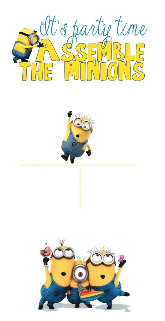 Diy Design Den Minion Birthday Party With Free Printables Intended For 