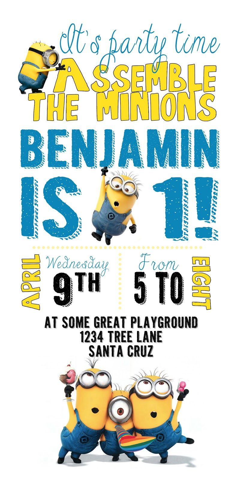 DIY Design Den Minion Birthday Party With Free Printables Minion 