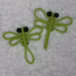 DIY Dragonfly Pendant handmade tutorial useful easydiy knitting