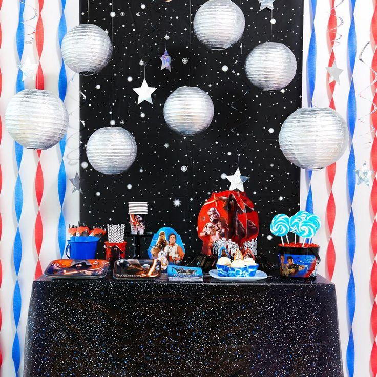 DIY Star Wars Party Decorations Star Wars Party Star Wars Party 