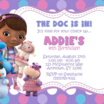 Doc Mcstuffins Invitation Template Business Template Ideas