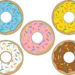 Donut Printables Donut Birthday Parties Simpsons Party Donut Party