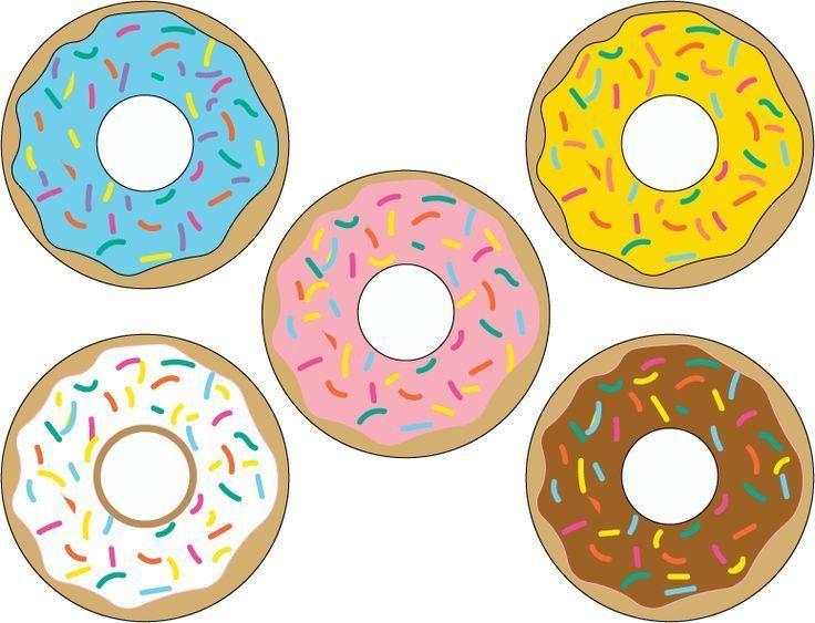 Donut Printables Donut Birthday Parties Simpsons Party Donut Party