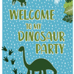 Download These Free Dinosaur Party Printables Now Check Out The