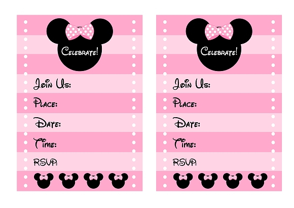 Download These Free Pink Minnie Mouse Party Printables Catch My Party