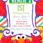 Elmo Birthday Invitation DIGITAL FILE Etsy Elmo Birthday