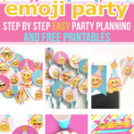 Emoji Party Darling Decorations And Free Printables McKinlay Design