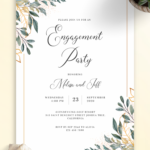 Engagement Party Free Printables Printable Templates