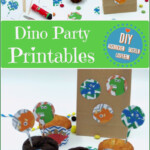 Erstaunlich Dino Party Printables Diy Deko F r Deine Dino Dillyhearts