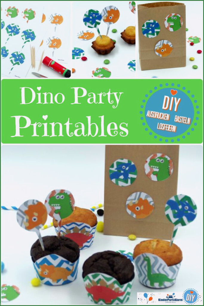 Erstaunlich Dino Party Printables Diy Deko F r Deine Dino Dillyhearts 