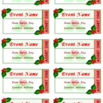 Event Ticket Templates Make Your Own Printable Tickets Event Ticket