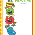 Everyday Art Monster Party Printables FREE