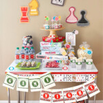 Family Game Night PRINTABLE Party Decorations Board Games Birthday