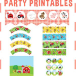 Farm Party Printables Free Download Party With Unicorns